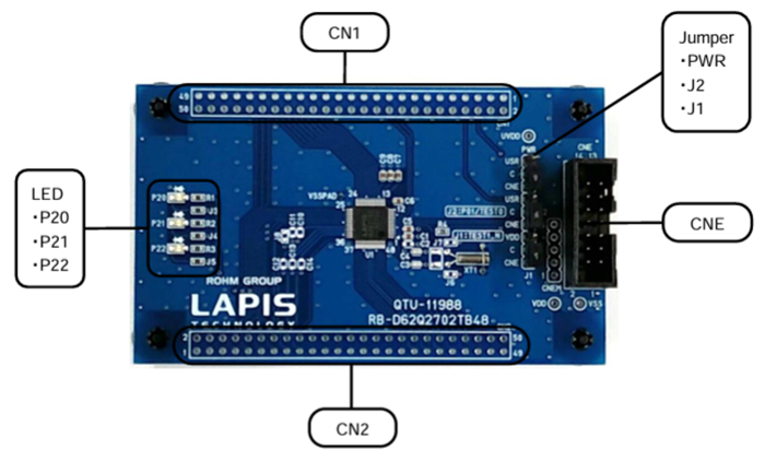 Location Circuit - ROHM Semiconductor RB-D62Q2702TB48 Reference Board